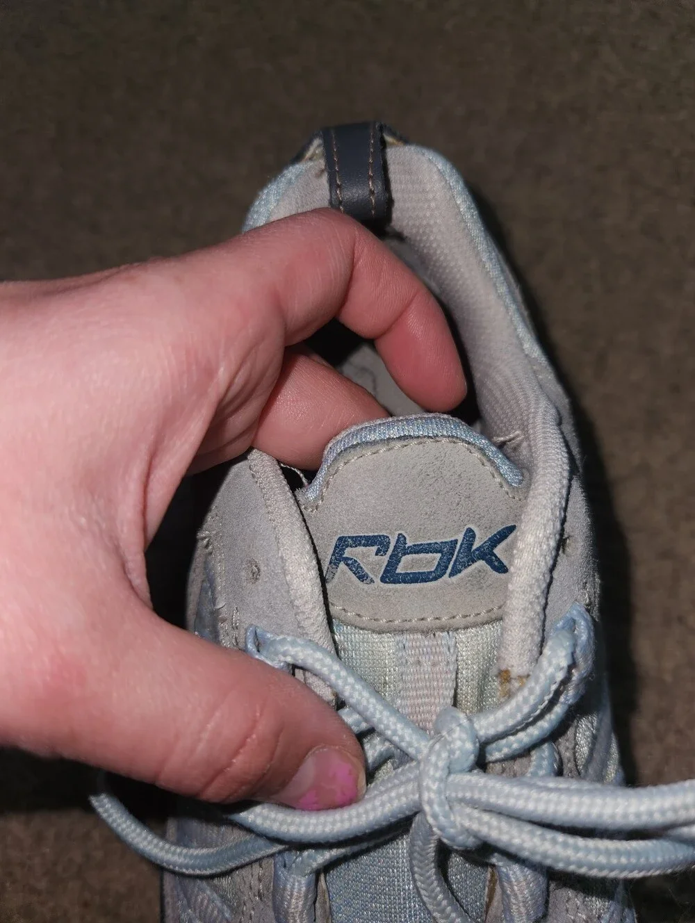 Reebok DMX Foam Steel-toe Safety Sneakers | Blue Grey | W7.5